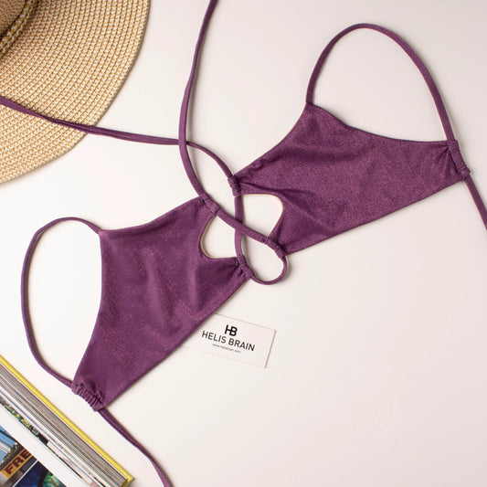 Top Malibu Prugna Glitter - Helis Brain