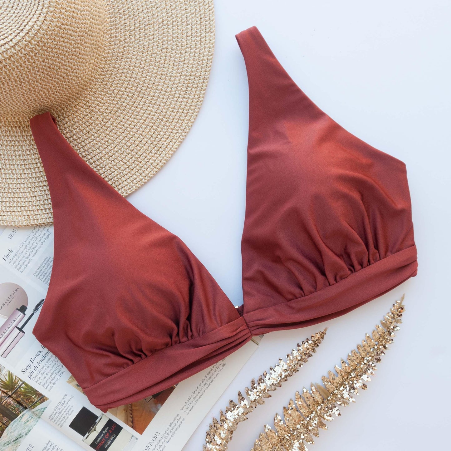 Top Matilde Anfora Satin - Helis Brain