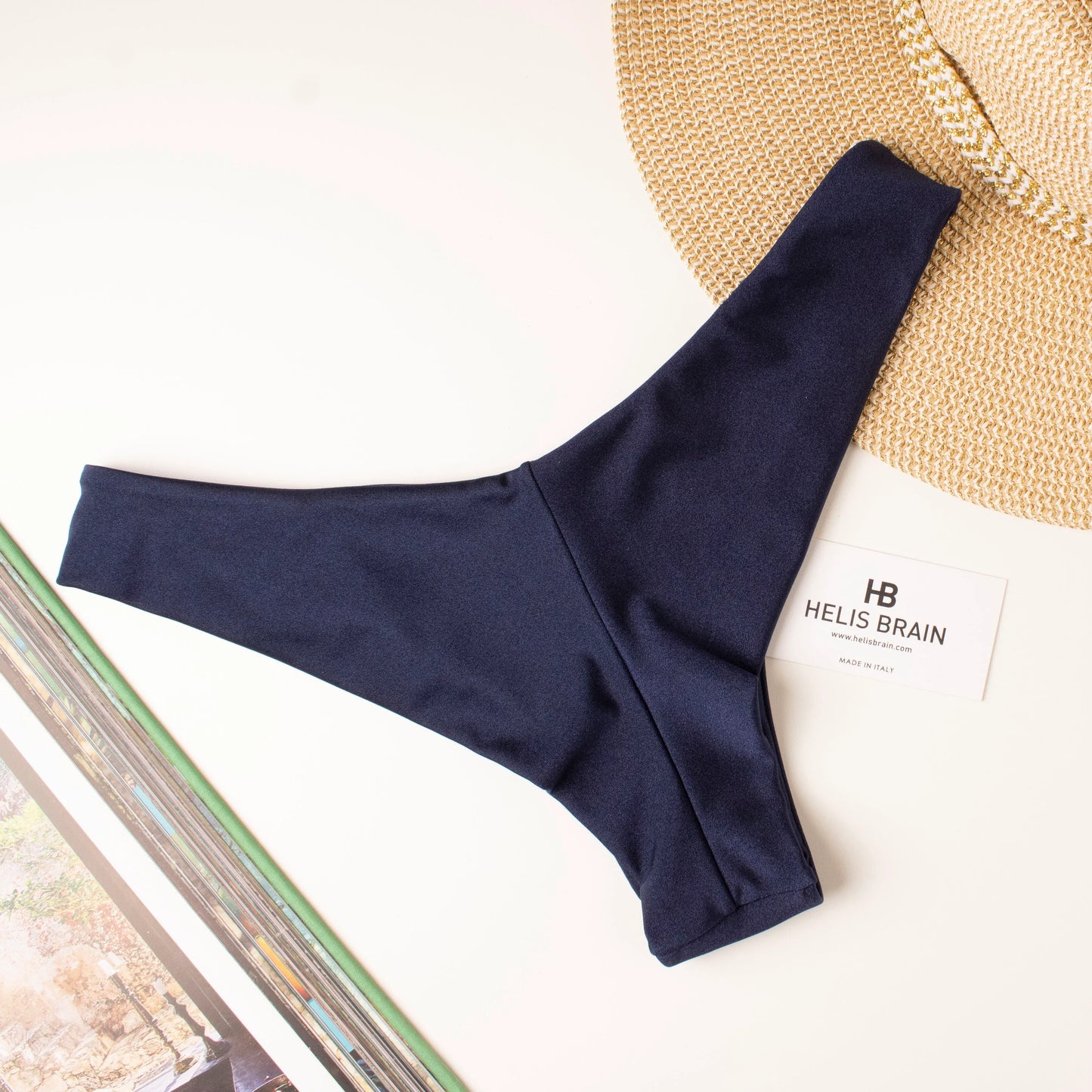 Slip Apui Blu Navy - Helis Brain