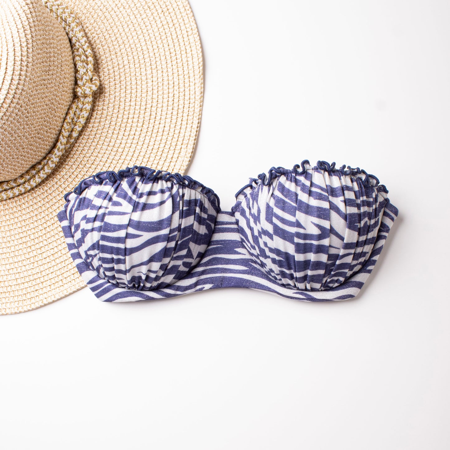 Top Caipirinha Zebrato Blu - Helis Brain