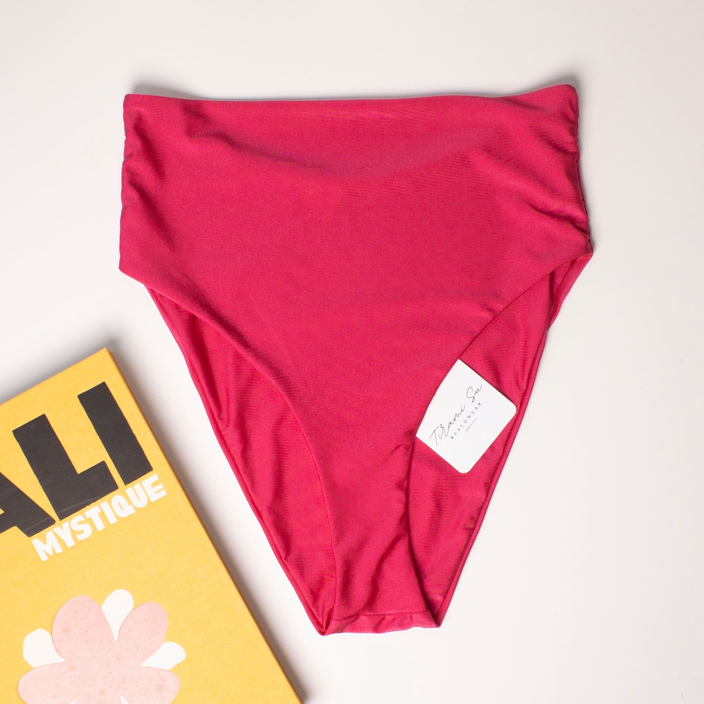 High-waisted Magenta Briefs