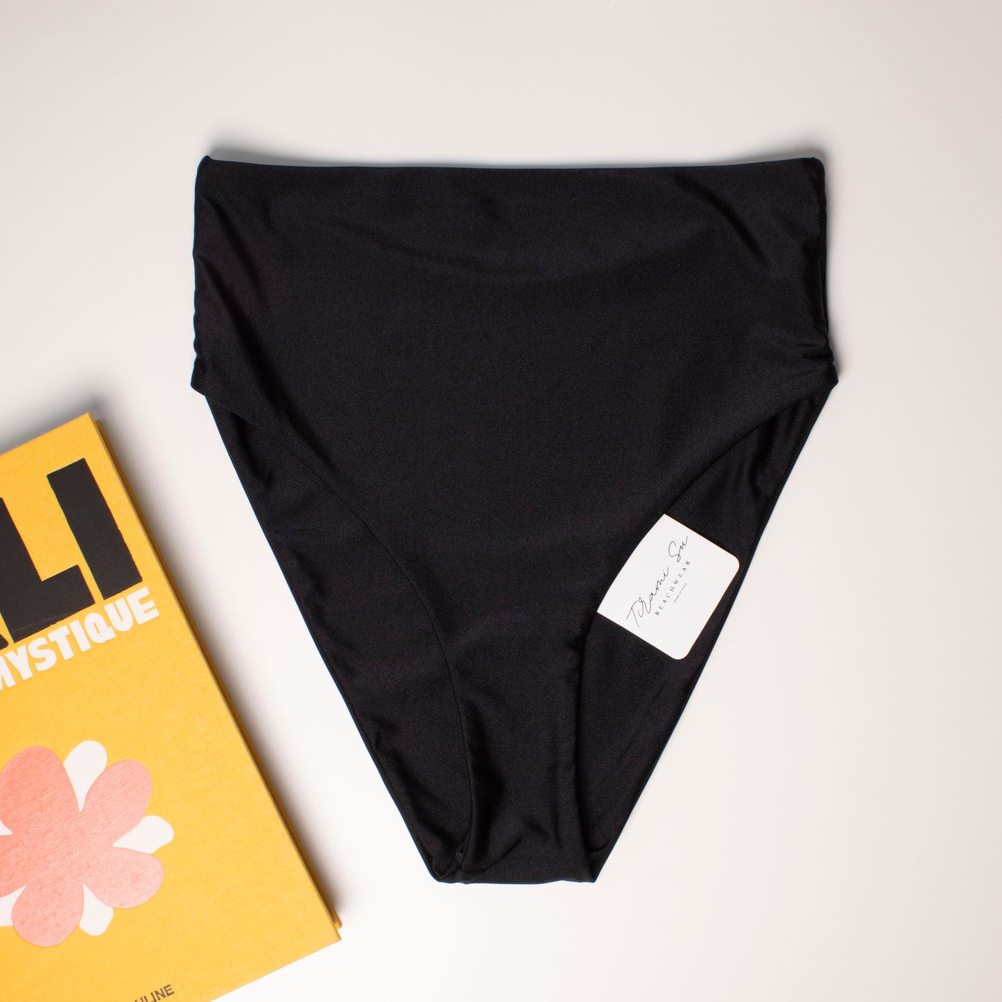 Black High-Waisted Briefs