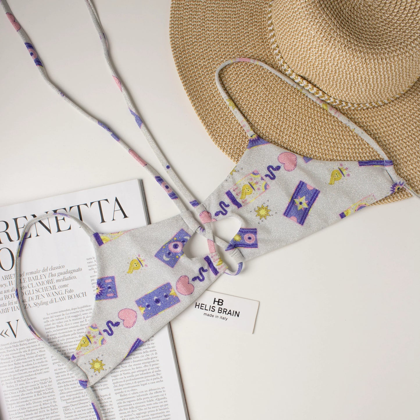 Top Malibu Tarocchi Glitter - Helis Brain