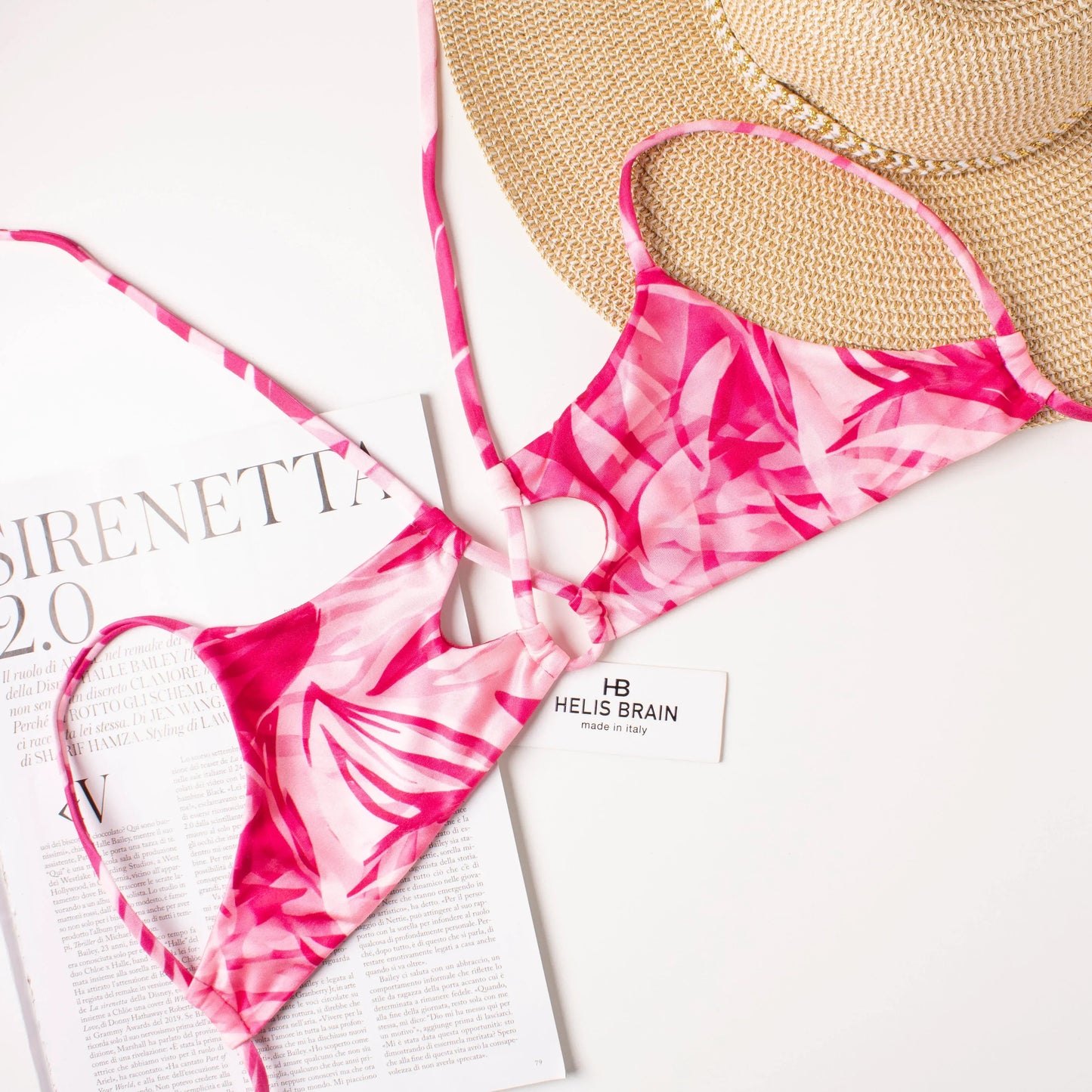 Top Malibu Mavi - Helis Brain