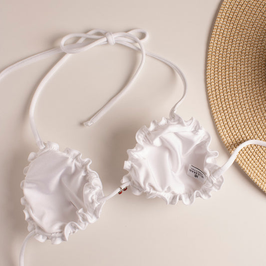 Triangle Fru Fru Cherry White