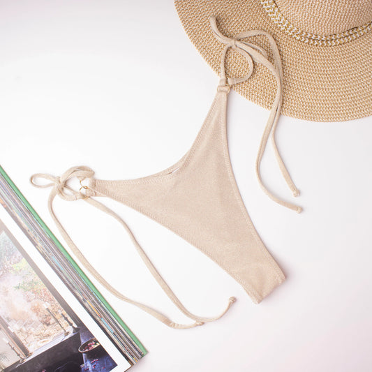 Slip Brasiliano Glitter Oro - Helis Brain