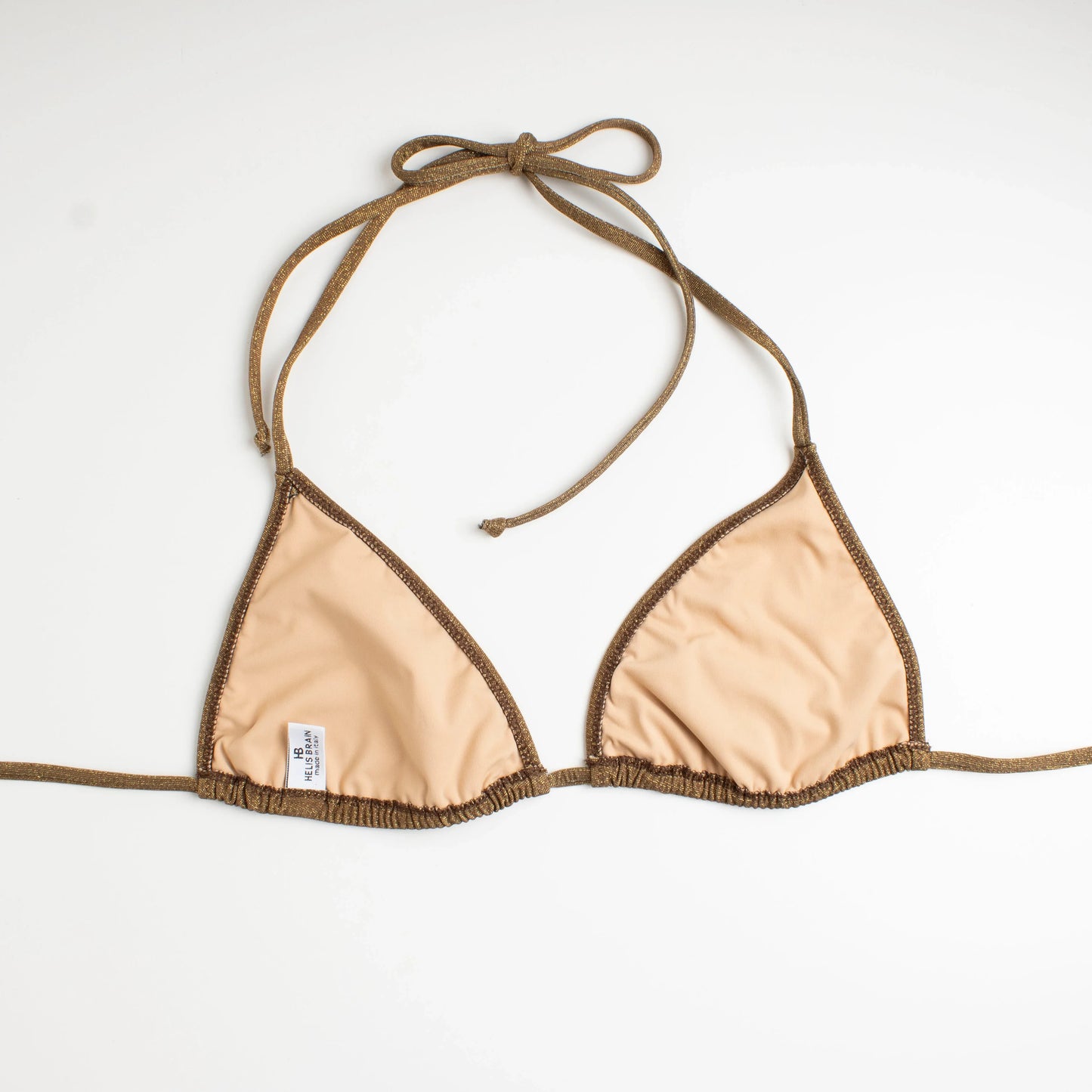 Triangolino Glitter Marrone - Helis Brain