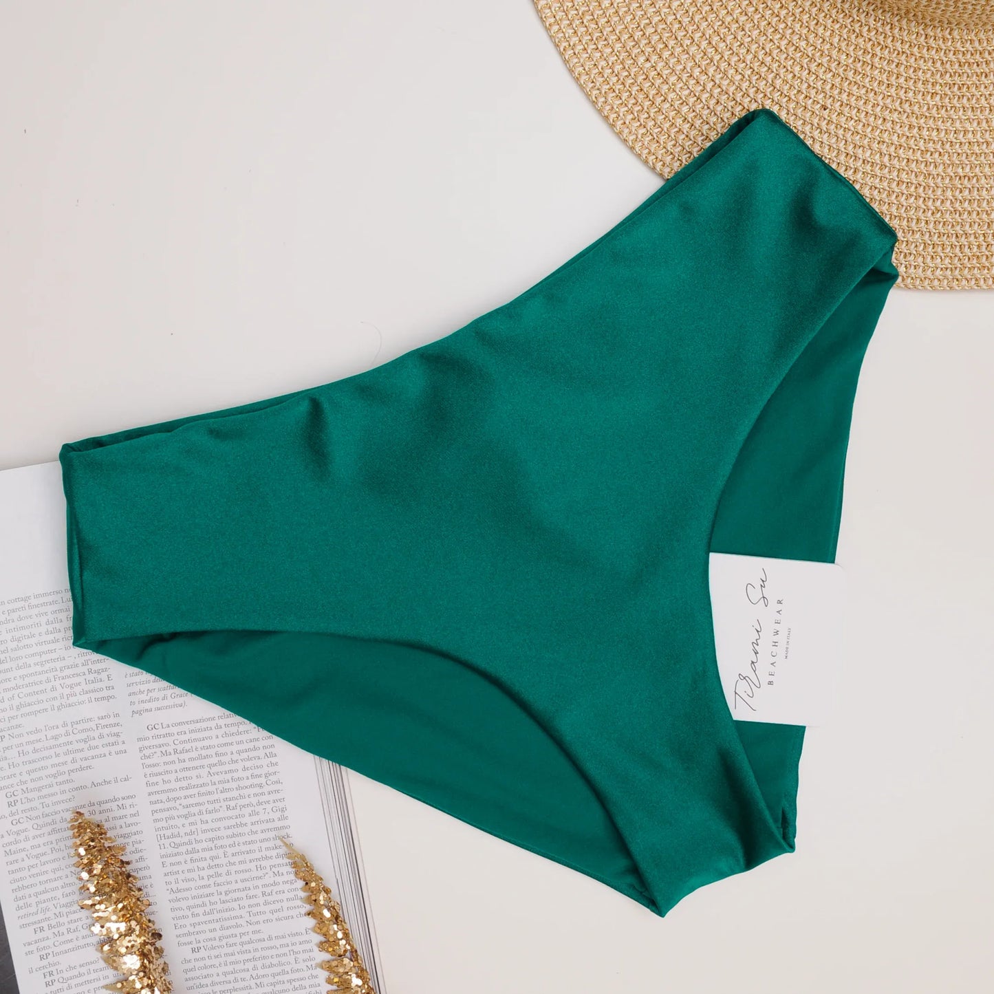 Slip Basic Verde Bottiglia - Helis Brain