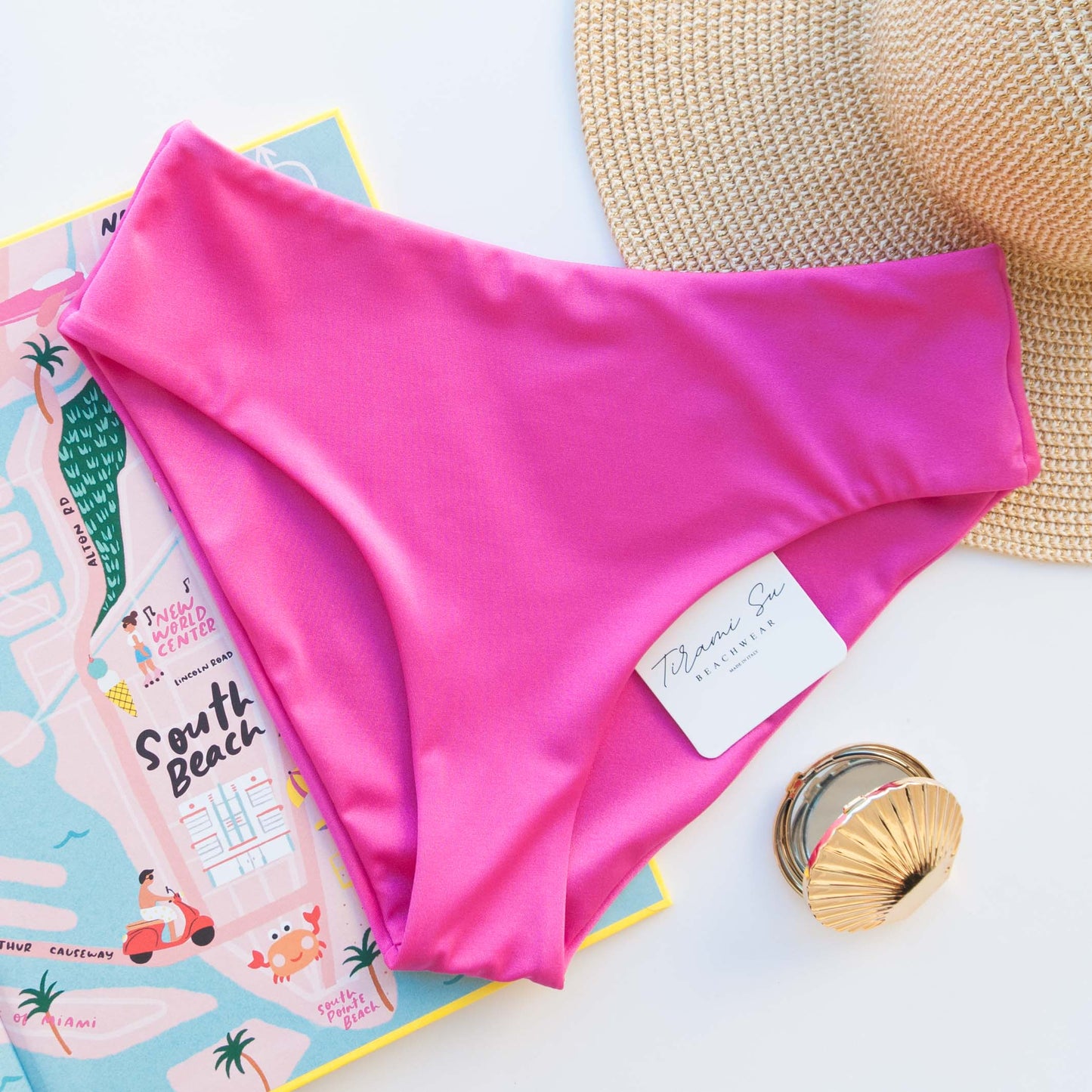 Basic Fuchsia Satin Slip