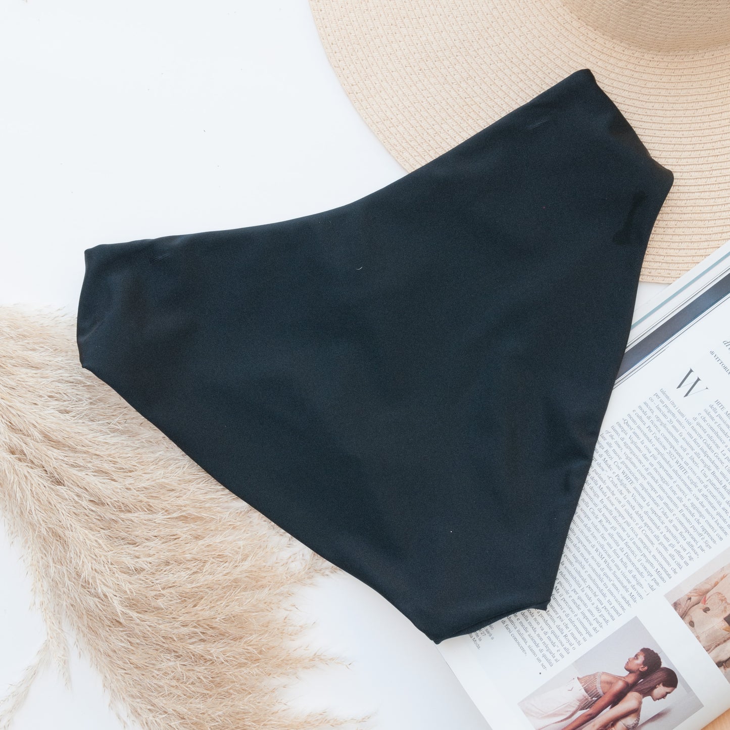 Basic Black Satin Slip