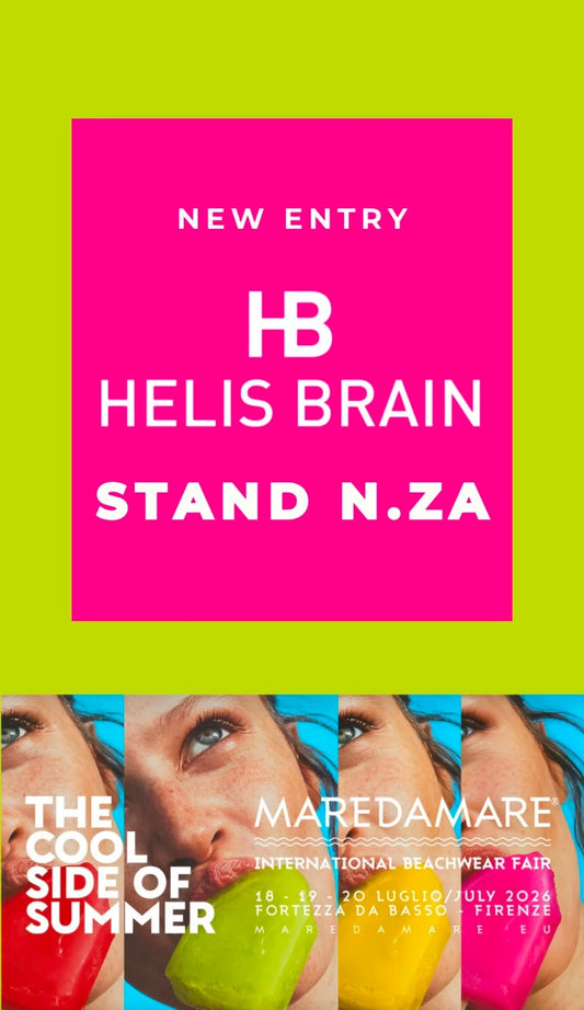 Helis Brain presenta la Collezione Beachwear 2027 a Mare da MARE