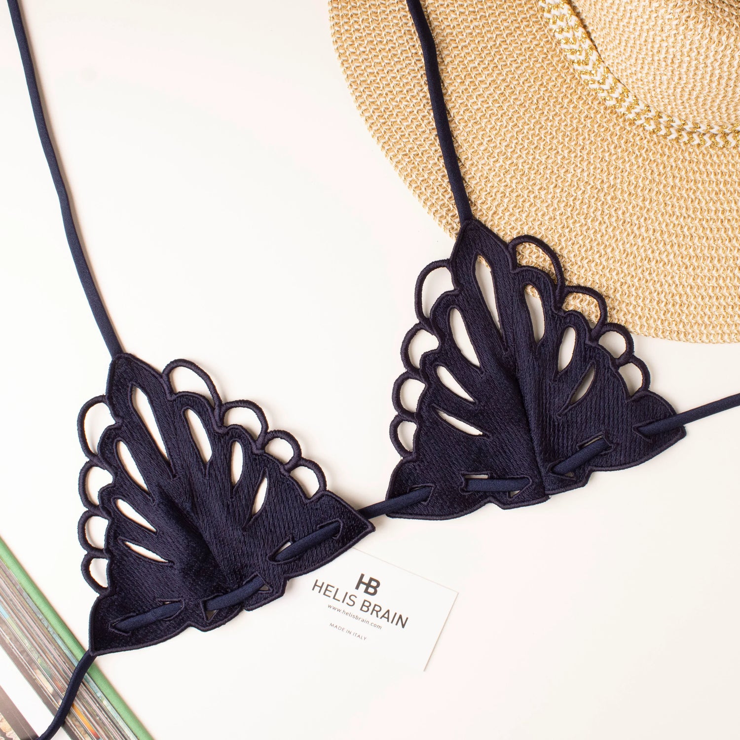 Top Kai Blu Navy - Helis Brain