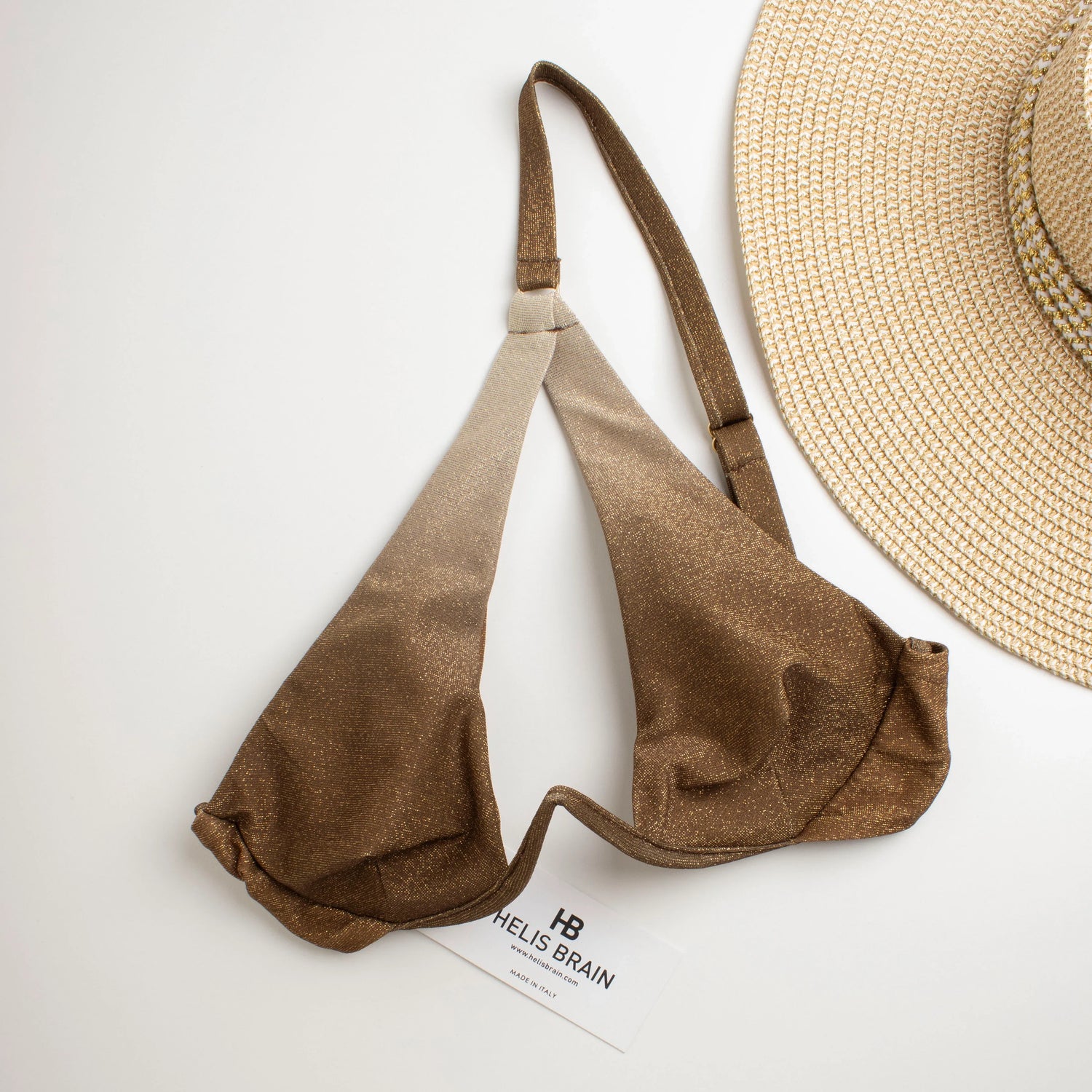 Lorena Sfumato Glitter Marrone - Helis Brain