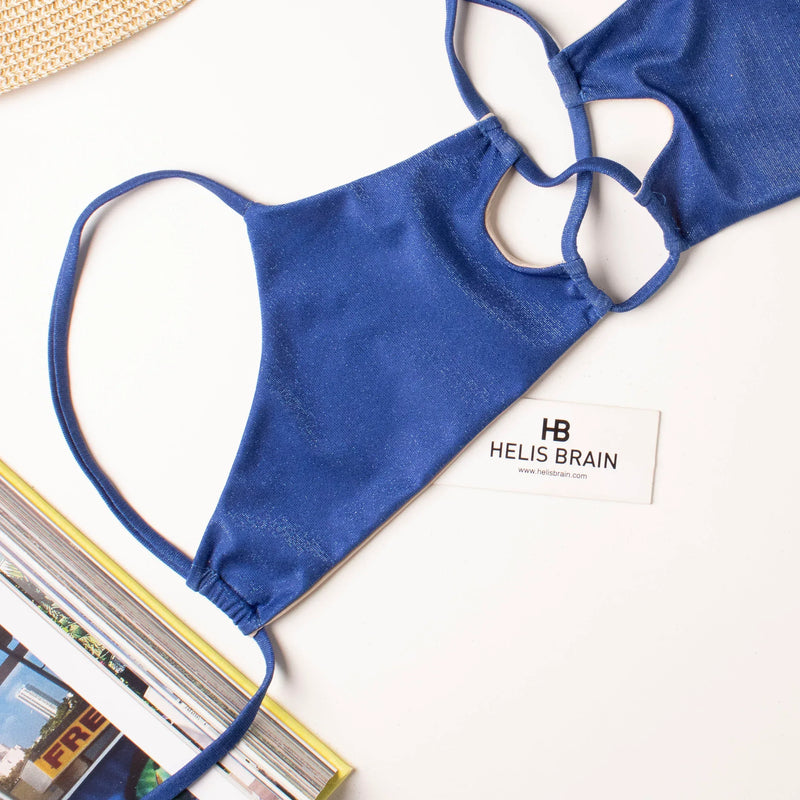 Top Malibu Blu Glitter - Helis Brain