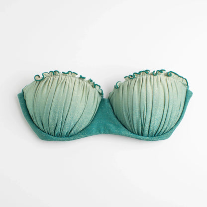 Top Caipirinha Sfumato Glitter Verde - Helis Brain