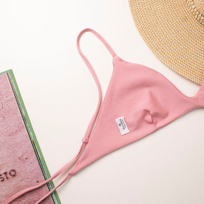 New Nicaragua Bikini Top – Powder Pink