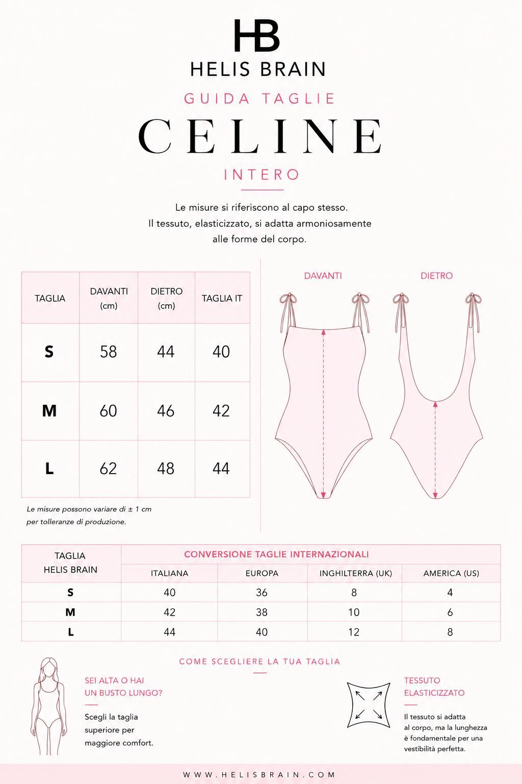 Intero Celine Blu Navy