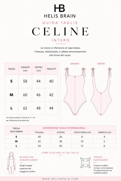 Intero Celine Blu Navy