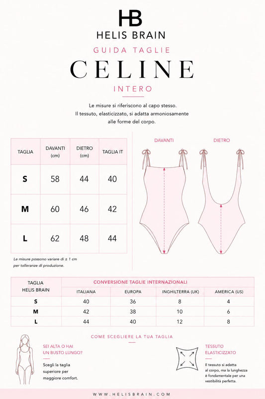 Intero Celine Marrone