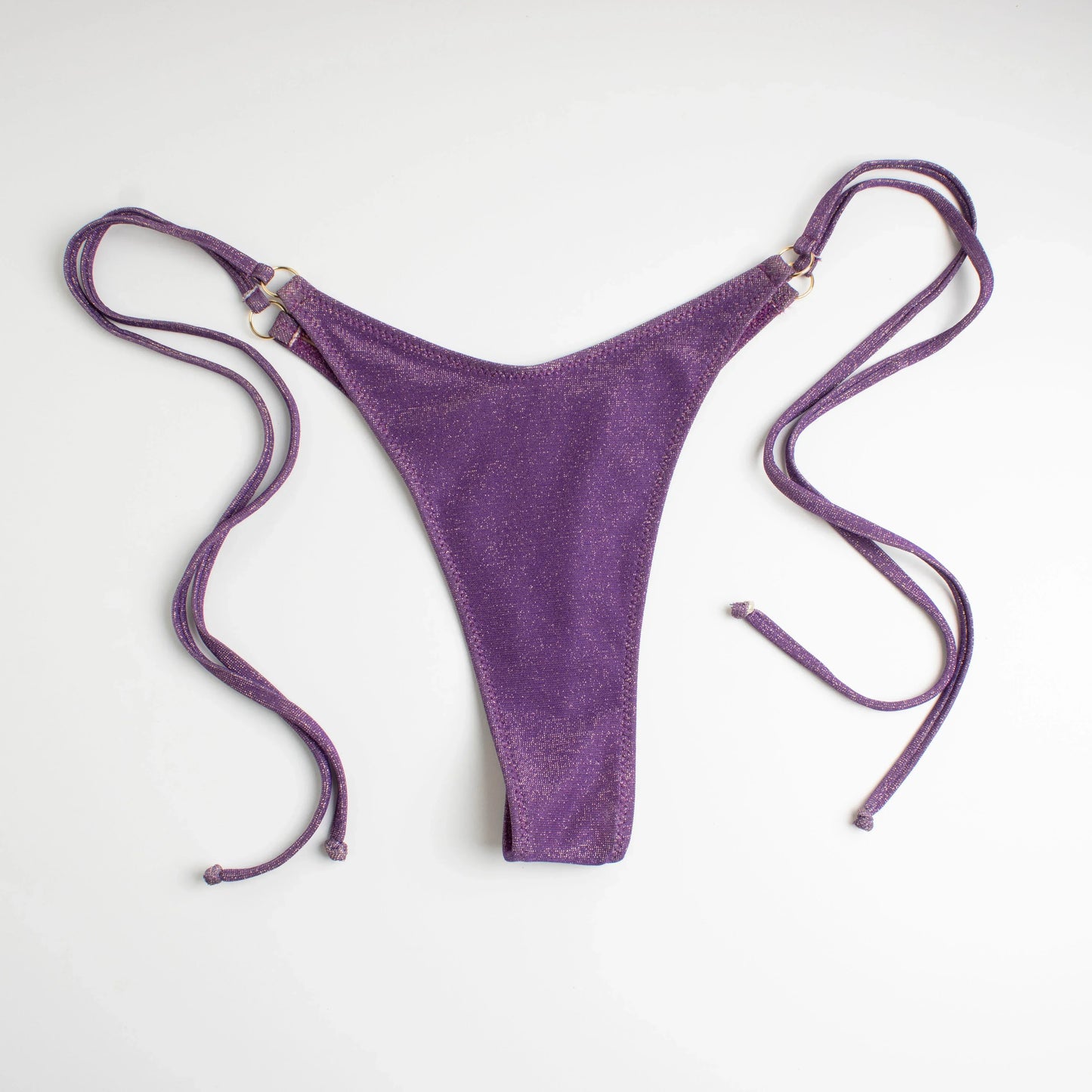 Slip Perizoma laccetti Glitter Viola - Helis Brain