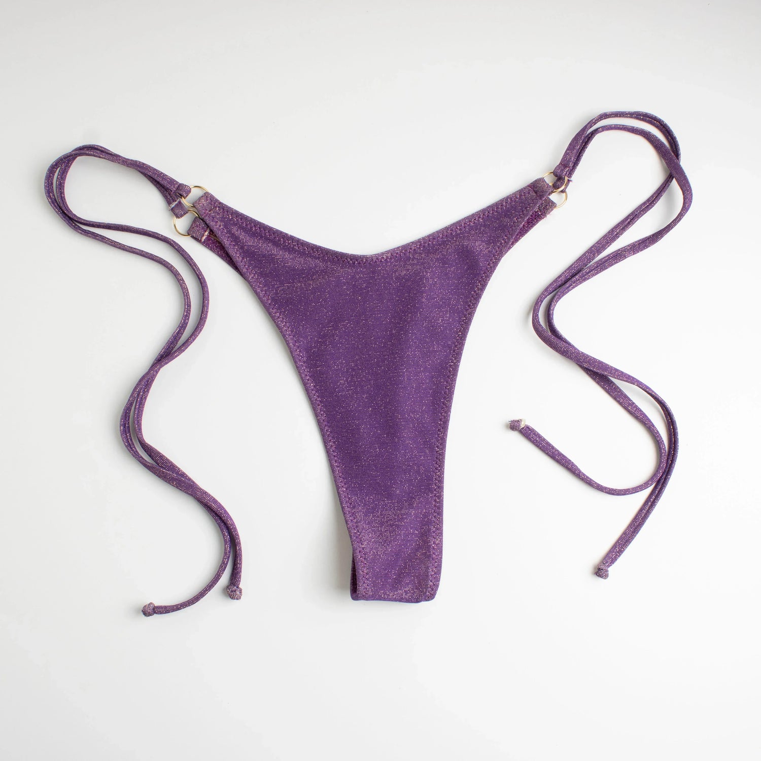 Slip Perizoma laccetti Glitter Viola - Helis Brain