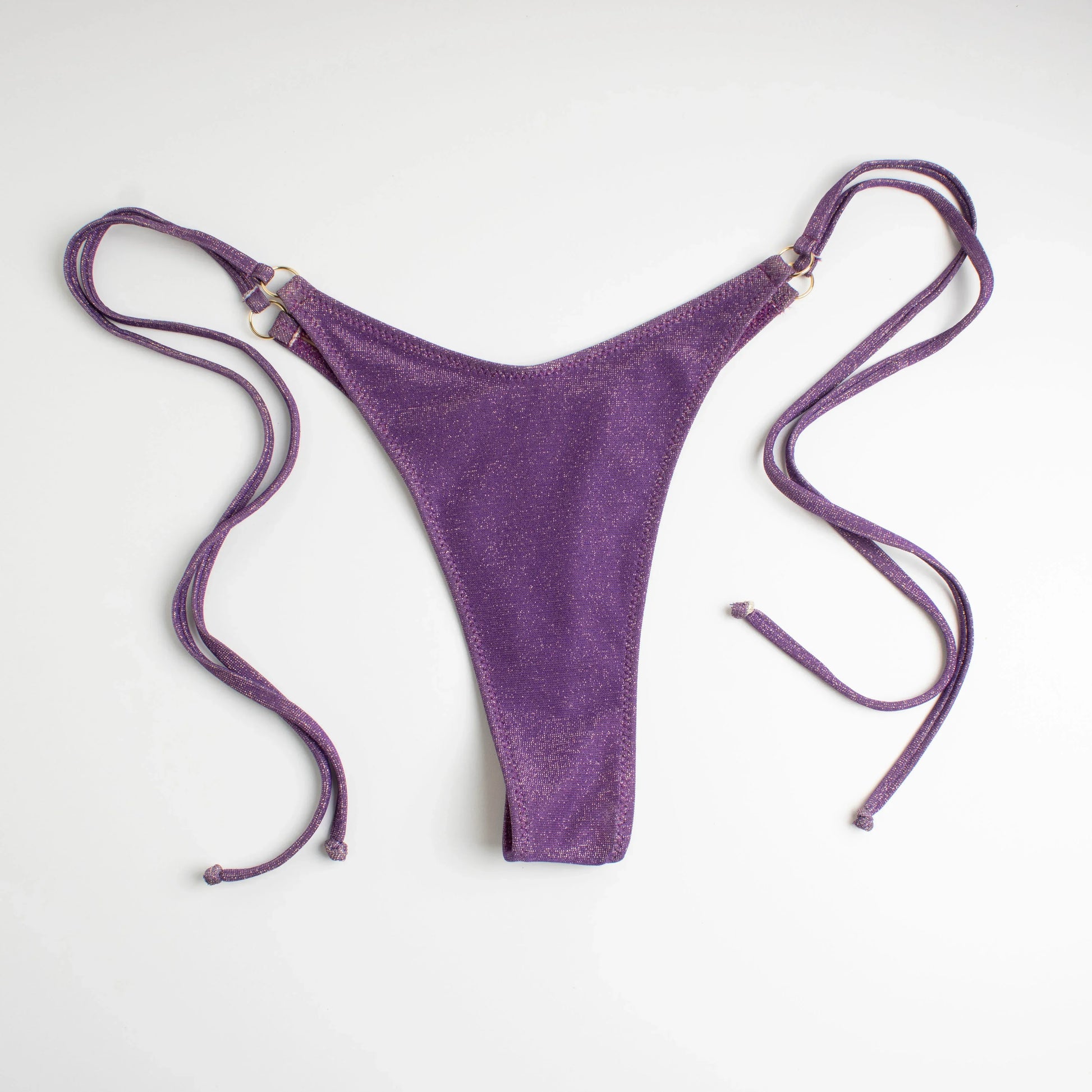 Slip Perizoma laccetti Glitter Viola - Helis Brain