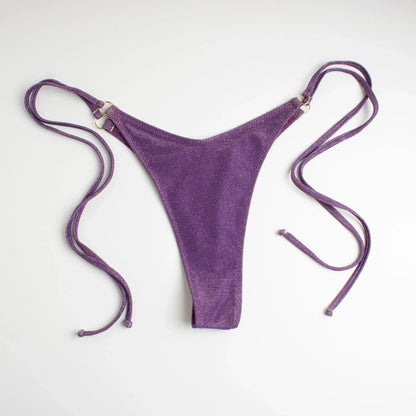 Slip Perizoma laccetti Glitter Viola - Helis Brain
