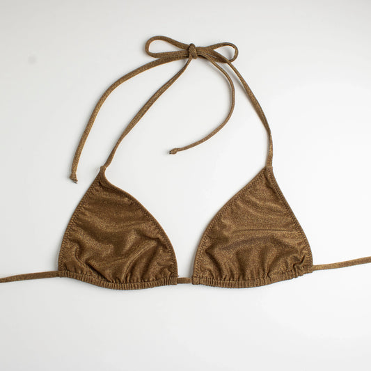 Triangolino Glitter Marrone - Helis Brain