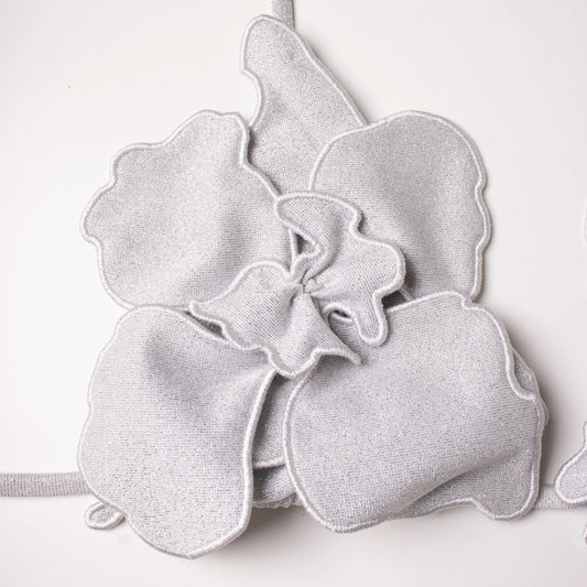 Hibiscus Glitter Argento