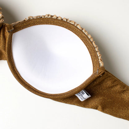 Top Caipirinha Sfumato Glitter Marrone