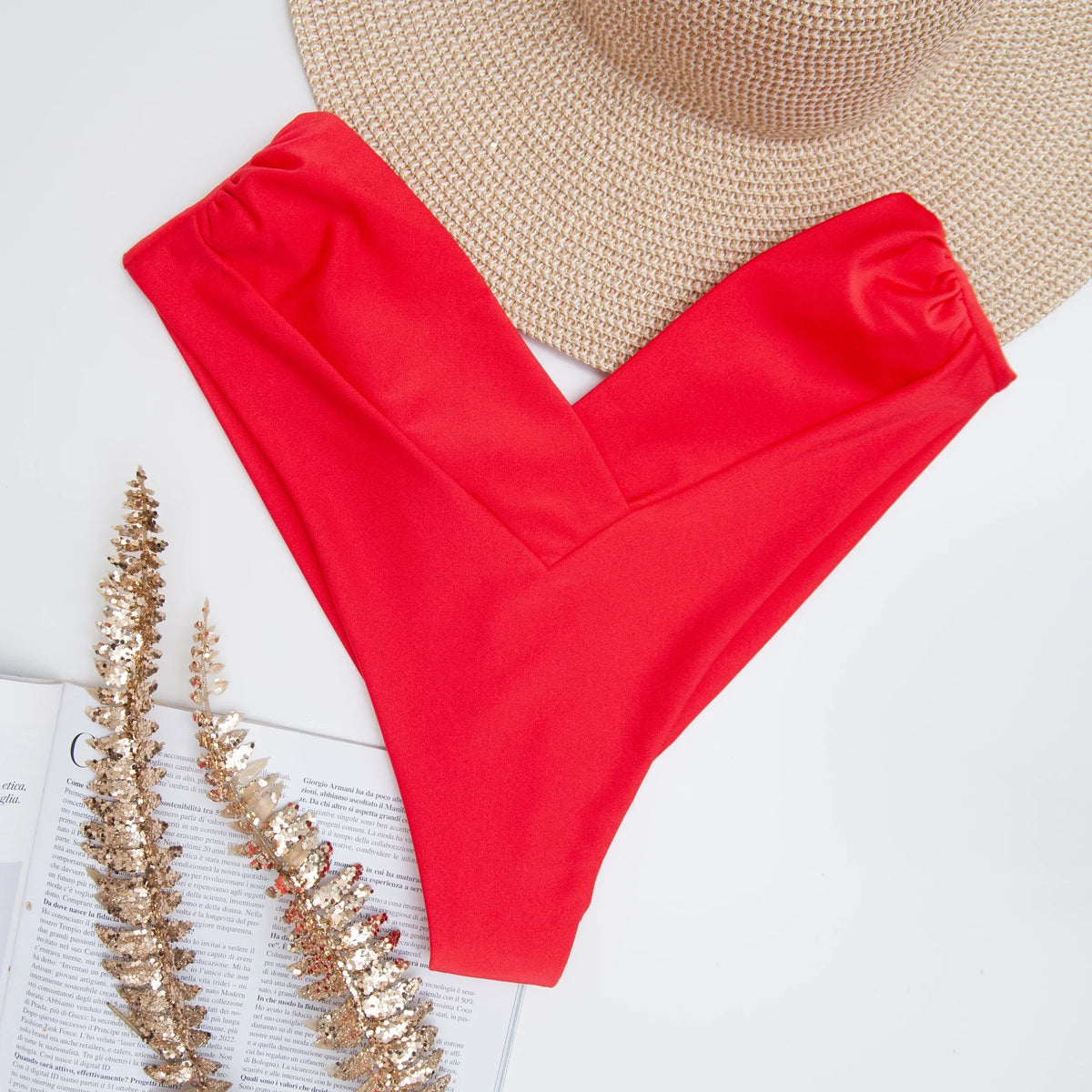 Slip Culotte Taylor Rosso - Helis Brain