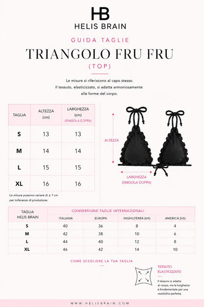 Triangolo Fru Fru Mavi