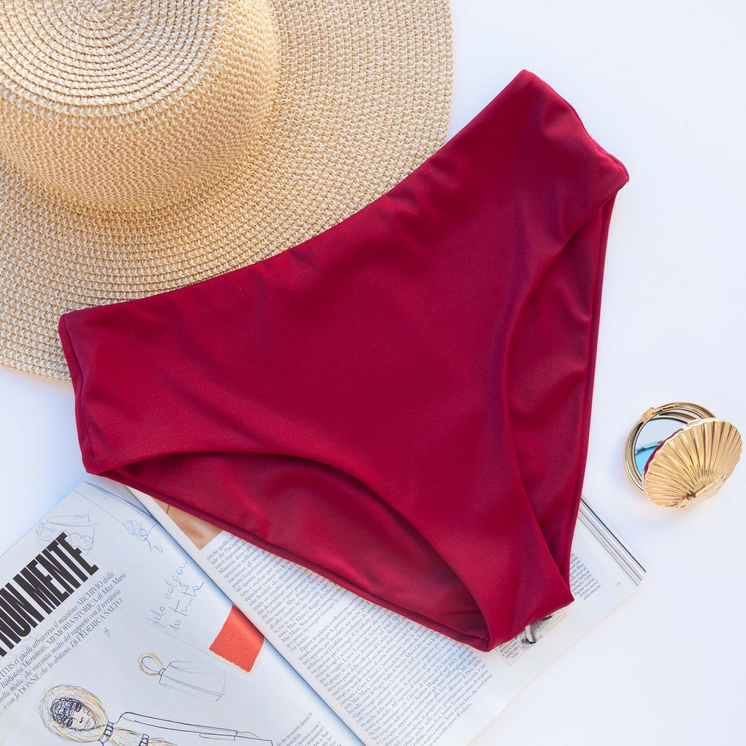 Slip Basic Bordeaux - Helis Brain