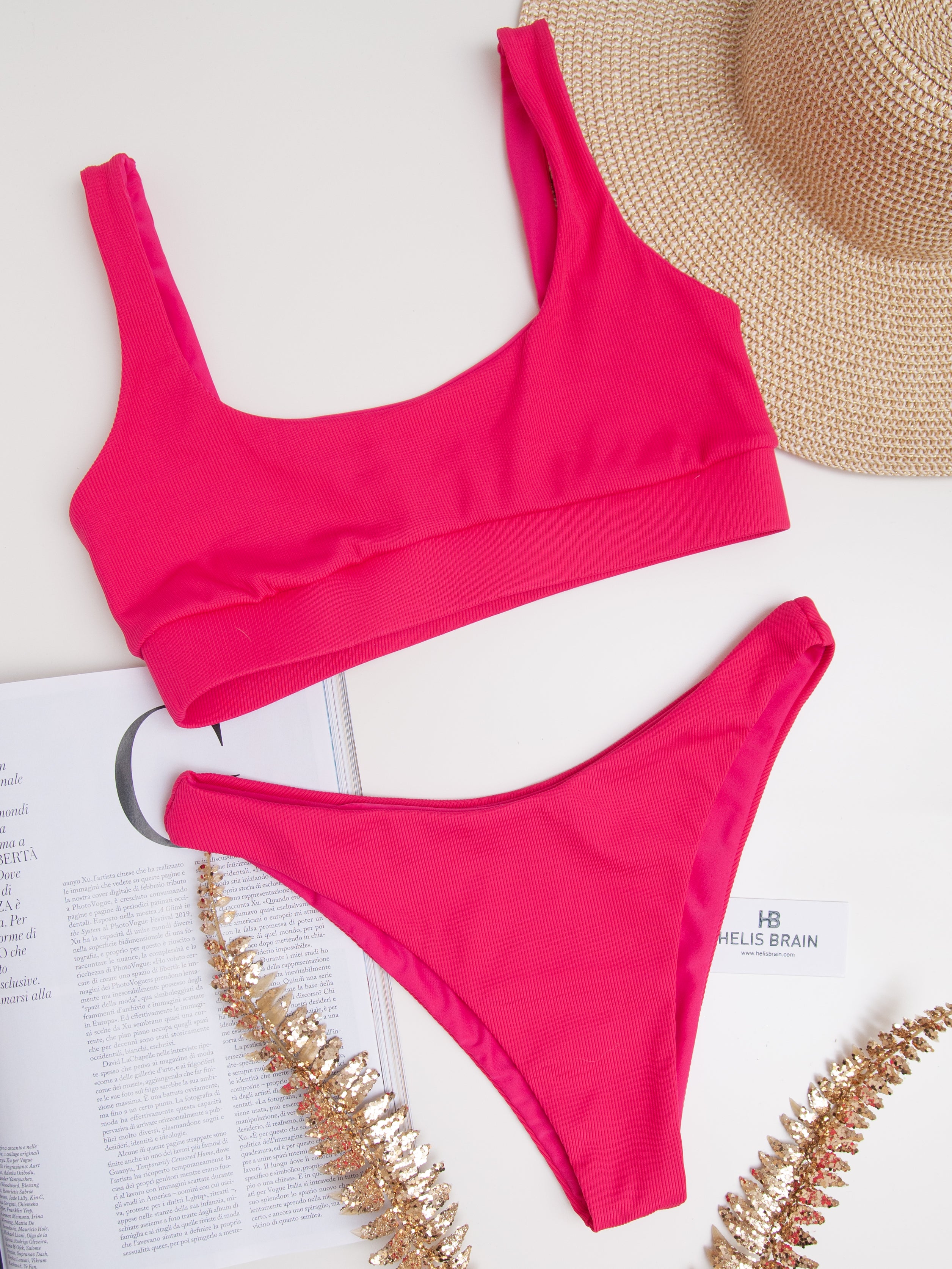 Fuchsia Renew Bikini Helis Brain